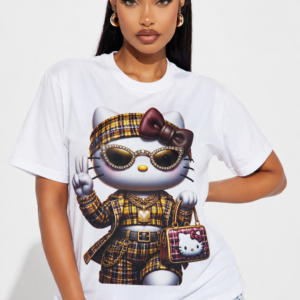 Hello Kitty White T