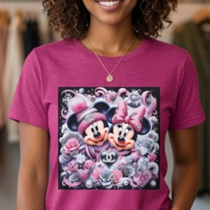 mickey and minnie V-Day T
